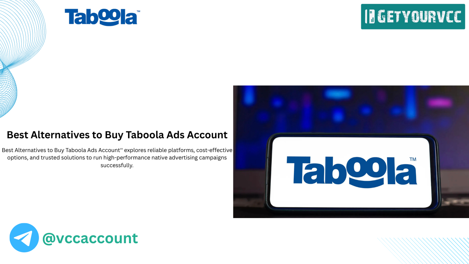 Best Alternatives to Buy Taboola Ads Account